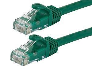 Monoprice Flexboot Cat6 Ethernet Patch Cable - Network Internet Cord - RJ45, Stranded, 550Mhz, UTP, Pure Bare Copper Wire, 24AWG, 3ft, Green Monoprice Flexboot Cat6 Ethernet Patch Cable - Network Internet Cord - RJ45, Stranded, 550Mhz, UTP, Pure Bare Copper Wire, 24AWG, 3ft, Green
