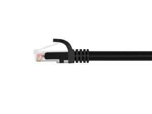 Monoprice Flexboot Cat6 Ethernet Patch Cable - Network Internet Cord - RJ45, Stranded, 550Mhz, UTP, Pure Bare Copper Wire, 24AWG, 10ft, Black Monoprice Flexboot Cat6 Ethernet Patch Cable - Network Internet Cord - RJ45, Stranded, 550Mhz, UTP, Pure Bare Copper Wire, 24AWG, 10ft, Black