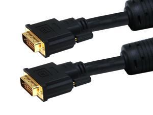 Monoprice 10ft 28AWG CL2 Dual Link DVI-D Cable - Black Monoprice 10ft 28AWG CL2 Dual Link DVI-D Cable - Black