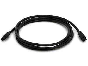 Monoprice Firewire Cable - 6 Feet - Black | 9-pin to 9-pin Beta IEEE 1394B 800Mbps