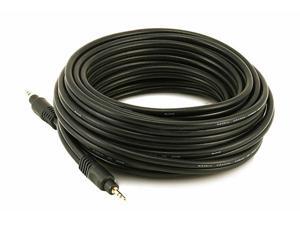 Monoprice 5581 25ft 3.5mm Stereo Male to 3.5mm Male 22AWG Cable Cord Gold Plated Monoprice 5581 25ft 3.5mm Stereo Male to 3.5mm Male 22AWG Cable Cord Gold Plated
