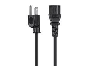 3' ft Foot US 3-Prong PC Power Supply 3-Pin Monitor Cable Cord - NEW 3' ft Foot US 3-Prong PC Power Supply 3-Pin Monitor Cable Cord - NEW
