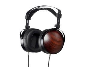 Monoprice Monolith M1060C Over Ear Planar Magnetic Headphones - Black/Wood With 106mm Driver, Closed Back Design, Comfort Ear Pads For Studio/Professional
