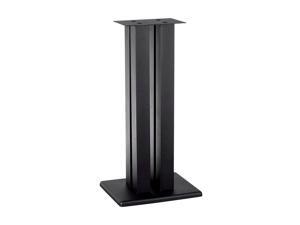 Monoprice Monolith 32 Inch Speaker Stand (Each) - Black | Supports 100 lbs, Adjustable Spikes, Compatible With Bose, Polk, Sony, Yamaha, Pioneer and others
