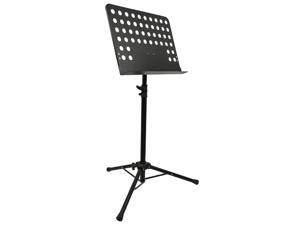 Monoprice Heavy-Duty Sheet Music Stand With Height Adjustable Base Between 26 -46in Above The Floor Monoprice Heavy-Duty Sheet Music Stand With Height Adjustable Base Between 26 -46in Above The Floor