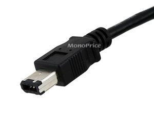 Monoprice IEEE-1394 FireWire i.LINK DV Cable 6P-6P M/M, 15ft, Black Monoprice IEEE-1394 FireWire i.LINK DV Cable 6P-6P M/M, 15ft, Black