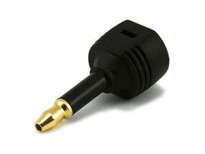 Monoprice S/PDIF Digital Optical Audio Adapter, Female Toslink to Male Mini Toslink Monoprice S/PDIF Digital Optical Audio Adapter, Female Toslink to Male Mini Toslink
