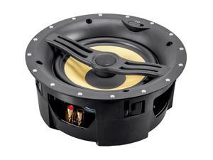 Monoprice 2-Way Aramid Fiber Back Ceiling Speakers - 8 Inch - Black With Covered Crossover (Pair), Removable And Paintable Grille Monoprice 2-Way Aramid Fiber Back Ceiling Speakers - 8 Inch - Black With Covered Crossover (Pair), Removable And Paintable Grille