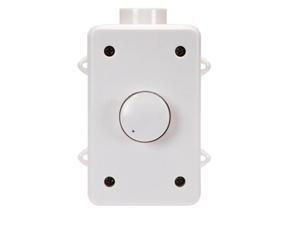 Rotary Speaker Controller Wall Mount Volume Control Audio System RMS 75W White