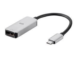 Monoprice USB-C DisplayPort Adapter 4K DisplayPort - Aluminum Body, Compact, Plug and Play - Consul Series