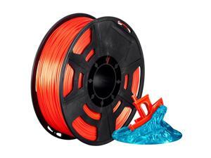 Monoprice Hi-Gloss 3D Printer Filament PLA 1.75mm - 1kg/spool - Orange Red, Works With All PLA Compatible 3D Printers Monoprice Hi-Gloss 3D Printer Filament PLA 1.75mm - 1kg/spool - Orange Red, Works With All PLA Compatible 3D Printers