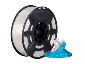 Monoprice Hi-Gloss 3D Printer Filament PLA 1.75mm - 1kg/spool - Natural, Works With All PLA Compatible 3D Printers Monoprice Hi-Gloss 3D Printer Filament PLA 1.75mm - 1kg/spool - Natural, Works With All PLA Compatible 3D Printers