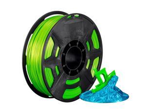 Monoprice Hi-Gloss 3D Printer Filament PLA 1.75mm - 1kg/spool - Pale Green, Works With All PLA Compatible 3D Printers Monoprice Hi-Gloss 3D Printer Filament PLA 1.75mm - 1kg/spool - Pale Green, Works With All PLA Compatible 3D Printers