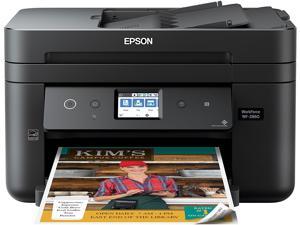 Epson Workforce WF-2860 All-in-One Wireless Color Printer with Scanner, Copier, Fax, Ethernet, Wi-Fi Direct and NFC