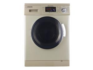 All-in-one 1200 RPM New Version Compact Convertible Combo Washer Dryer with Fully Digital Easy to use Control Panel in Gold All-in-one 1200 RPM New Version Compact Convertible Combo Washer Dryer with Fully Digital Easy to use Control Panel in Gold