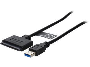 USB 3.1 (10Gbps) Adapter Cable for 2.5" SATA SSD/HDD Drives - Supports SATA III (6 Gbps) - USB Powered