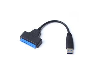 USB 3.0 to SATA III Adapter for 2.5" SDD HDD Hard Drives. SATA III / II / I to USB 3.0 External Converter and Cable, Support UASP, Portable SATA Adapter to USB 3.0 for 2.5 inch SSD/HDD