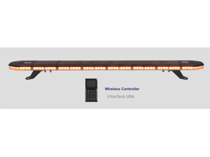 48” Amber LED Emergency Strobe Lightbar 1 Inch Super Thin w/ Wireless Controller for Tow Truck Plow EMS Police Car Wrecker 48” Amber LED Emergency Strobe Lightbar 1 Inch Super Thin w/ Wireless Controller for Tow Truck Plow EMS Police Car Wrecker