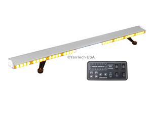 49” Amber Clear Super Bright 86 LEDs Light Bar Flashing Warning Tow Truck Wrecker Police Snow Plow with ALLEY & BRAKE/TURN SIGNAL/SIDE MARKER Lights 49” Amber Clear Super Bright 86 LEDs Light Bar Flashing Warning Tow Truck Wrecker Police Snow Plow with ALLEY & BRAKE/TURN SIGNAL/SIDE MARKER Lights