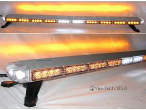 50" Amber LED Light Bar Flashing Warning Tow/Plow Truck Wrecker Emergency Light 86 LEDs with Brake/Tail/Signal Lights and Mini Controller 50" Amber LED Light Bar Flashing Warning Tow/Plow Truck Wrecker Emergency Light 86 LEDs with Brake/Tail/Signal Lights and Mini Controller