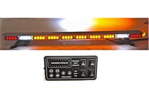 49" Amber Light Bar Flashing 86 LEDs Tow/Plow Truck Wrecker w/ CARGO/BRAKE/TAIL/TURN SIGNAL LIGHTS 49" Amber Light Bar Flashing 86 LEDs Tow/Plow Truck Wrecker w/ CARGO/BRAKE/TAIL/TURN SIGNAL LIGHTS