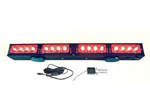 21.5" Wireless LED Tow Light Bar with Red Stop/Tail/Turn Signal LEDs, High Power Magnetic Base and 4pin Round Transmitter 21.5" Wireless LED Tow Light Bar with Red Stop/Tail/Turn Signal LEDs, High Power Magnetic Base and 4pin Round Transmitter
