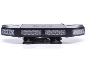 18" Black Hawk Rooftop TIR LED Light Bar Warning Strobe 40 LEDs with Magnetic Base 18" Black Hawk Rooftop TIR LED Light Bar Warning Strobe 40 LEDs with Magnetic Base