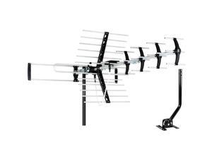 Newest 2023 Five Star Outdoor HDTV Antenna up to 200 Mile Long Range Attic or Roof Mount TV Antenna Long Range Digital OTA Antenna for 4K 1080P VHF UHF with Mounting Pole No Kit