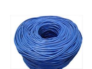 FiveStar 1000 Ft. Cable ETL Listed Cat5E UTP Solid Copper PVC CMR-Rated Cable - Blue FiveStar 1000 Ft. Cable ETL Listed Cat5E UTP Solid Copper PVC CMR-Rated Cable - Blue