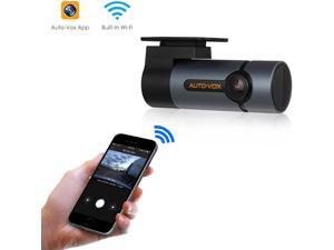 AUTO-VOX D6 Pro 1080p WiFi Dash Cam, Gesture Photography Dashboard Camera with 300° Rotatable Lens and Looping Recording for Cars, Trucks, Vans, Trailers