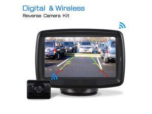 Auto-Vox TD-2 Digital Wireless Backup Camera Kit, Rear view Camera kit with 4.3'' TFT Monitor. Waterproof IP 68 Digital Camera with good Night Vision Display Guide Lines For Car/SUV/Van 12V/24V Auto-Vox TD-2 Digital Wireless Backup Camera Kit, Rear view Camera kit with 4.3'' TFT Monitor. Waterproof IP 68 Digital Camera with good Night Vision Display Guide Lines For Car/SUV/Van 12V/24V
