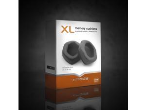 V-MODA XL-BLACK Memory Cushions for Over-Ear Headphones, Black