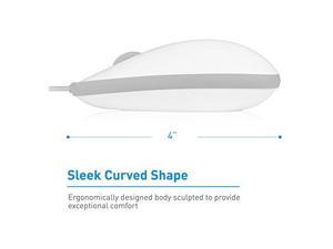 Macally Wired 3 Button Optical USB Mouse for Mac and PC (BUMPER MOUSE) Macally Wired 3 Button Optical USB Mouse for Mac and PC (BUMPER MOUSE)