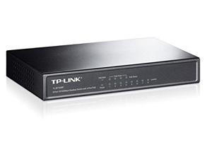 TP-LINK TL-SF1008P 10/100Mbps 8-Port PoE Switch, 4 POE ports, IEEE 802.3af, 53W