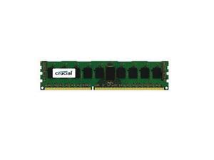 Crucial 8GB Single DDR3 1600 MT/s (PC3-12800) CL11 Unbuffered ECC UDIMM 240-Pin Server Memory CT102472BA160B