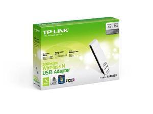 TP-Link TL-WN821N Wireless N300 USB Adapter, 300 Mbps with WPS Button IEEE 802.1b/g/n, WEP, WPA/WPA2