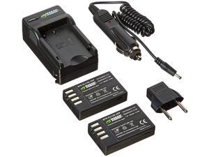 Wasabi Power Battery (2-Pack) and Charger for Pentax D-LI109 and Pentax K-r, K-30, K-50, K-500 Wasabi Power Battery (2-Pack) and Charger for Pentax D-LI109 and Pentax K-r, K-30, K-50, K-500