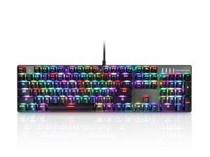 Motospeed CK104 RGB Backlist Wired PC Mechanical Gaming Keyboard Blue Switch