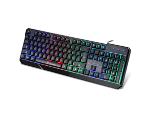 7 Colors Wired Illuminated LED Backlit PC MAC Gaming Keyboard Motospeed K70 K70L