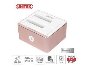 UNITEK USB 3.0 to Dual Bay SATA 2.5" 3.5" in Hard Drive External Docking Station UNITEK USB 3.0 to Dual Bay SATA 2.5" 3.5" in Hard Drive External Docking Station