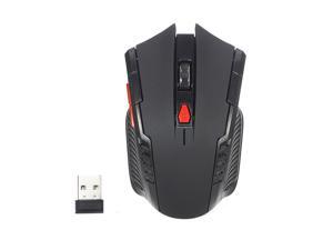 BINGFEI Rechargeable Wireless Mouse 2400DPI 2.4G USB Gaming Mouse Silent Built-in Lithium Battery for PC Laptop Computer Gamer