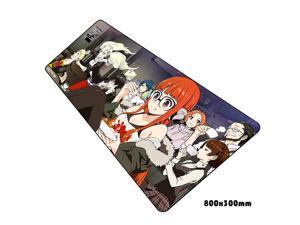 persona 5 mouse pad 800x300x2mm mats desk Computer mouse mat gaming accessories anime large mousepad keyboard games pc gamer