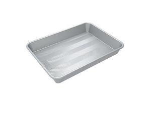 Nordic Ware 44770 Prism 13" X 18" High-Sided Sheet Cake Pan, Metallic Nordic Ware 44770 Prism 13" X 18" High-Sided Sheet Cake Pan, Metallic