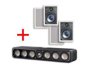 Polk Audio Signature Series S35 Ultra-Slim Hi-Res Center Channel Speaker + Polk RC65i Bundle (2 Pairs) Polk Audio Signature Series S35 Ultra-Slim Hi-Res Center Channel Speaker + Polk RC65i Bundle (2 Pairs)