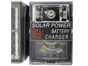 Solar Battery Charger with Sunlight Strength Meter and Built-in Light - Charges C, AA and AAA Batteries Solar Battery Charger with Sunlight Strength Meter and Built-in Light - Charges C, AA and AAA Batteries