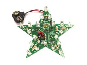 Colorful Flashing Star Soldering Kit (Intermediate Skill Level)