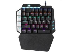 K109 one-Handed Mechanical Keyboard, Left-Handed Mobile Phone Game Keyboard Customizable Macro Drive Mechanical Keyboard 38-Key Adjustable Backlight Suitable for Gamers K109 one-Handed Mechanical Keyboard, Left-Handed Mobile Phone Game Keyboard Customizable Macro Drive Mechanical Keyboard 38-Key Adjustable Backlight Suitable for Gamers
