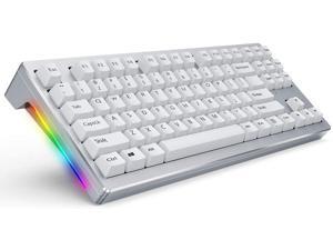 ABKONCORE AR87 Mechanical Keyboard, CNC Full Aluminum Wired Gaming Keyboard with Cherry MX Brown Switches with Zipper Point, Dye Sublimated Keycaps, 100% Anti Ghosting, Side RGB LED Light, 6.8lbs ABKONCORE AR87 Mechanical Keyboard, CNC Full Aluminum Wired Gaming Keyboard with Cherry MX Brown Switches with Zipper Point, Dye Sublimated Keycaps, 100% Anti Ghosting, Side RGB LED Light, 6.8lbs
