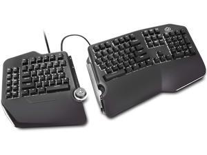 Cloud Nine C989 Ergonomic Mechanical Keyboard for PC - Cherry MX Red Switches - RGB Light Up LED Backlit with USB - Ergo Split Key Board with Macro Cloud Nine C989 Ergonomic Mechanical Keyboard for PC - Cherry MX Red Switches - RGB Light Up LED Backlit with USB - Ergo Split Key Board with Macro