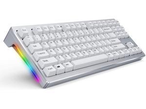 ABKONCORE AR87 - CNC Full Aluminum 6.83lbs - Cherry MX Red Swtiches - Dye Sublimated Keycaps - Sapce Saving Design - Zipper Pouch (Cherry MX Red) ABKONCORE AR87 - CNC Full Aluminum 6.83lbs - Cherry MX Red Swtiches - Dye Sublimated Keycaps - Sapce Saving Design - Zipper Pouch (Cherry MX Red)